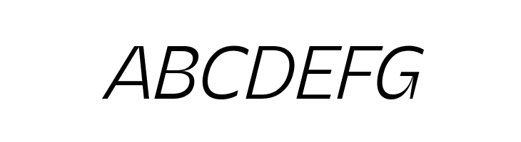 Asgard Trial Light Italic  Free Fonts Download