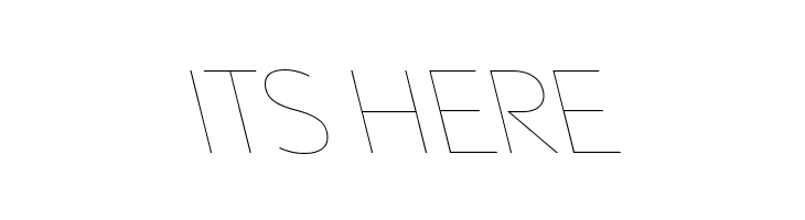 Asgard Trial Thin Backslant  Free Fonts Download