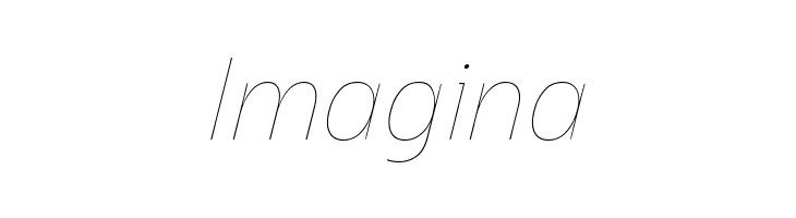 Asgard Trial Thin Italic  Free Fonts Download