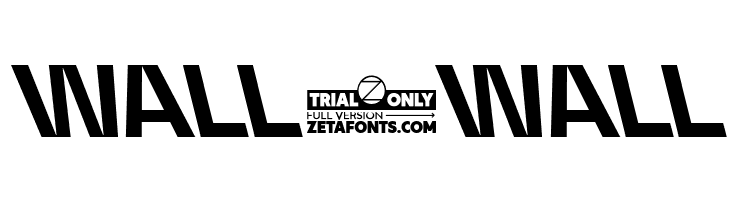 Asgard Trial Bold Backslant  Free Fonts Download