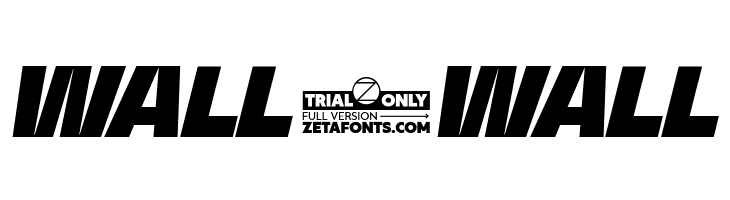 Asgard Trial Fat Italic  Free Fonts Download