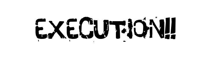 stencil pra vender côco  Free Fonts Download