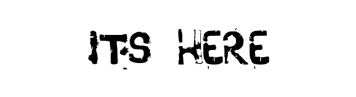 stencil pra vender côco  Free Fonts Download