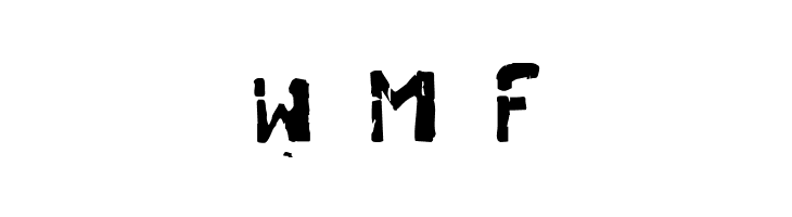 stencil pra vender côco  Free Fonts Download
