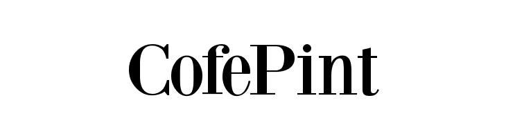 CofePint BodoniXT Font