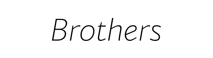 Blacker Sans Trial Extralight Italic  Free Fonts Download