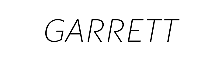 Blacker Sans Trial Extralight Italic  Free Fonts Download