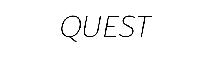 Blacker Sans Trial Extralight Italic  Free Fonts Download