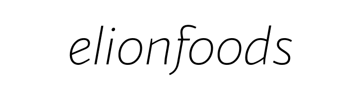 Blacker Sans Trial Extralight Italic  Free Fonts Download