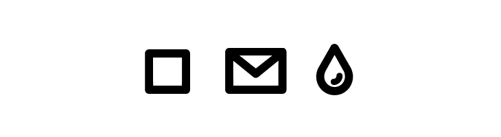 Iconic Pictograms Bold  Free Fonts Download
