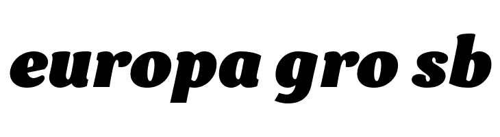 Garbata Trial Black Italic  Free Fonts Download