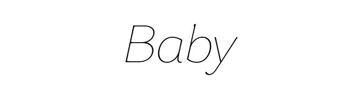 Garbata Trial Thin Italic  Free Fonts Download