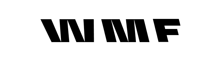 Asgard Trial Wide Xbold Backslant  Free Fonts Download