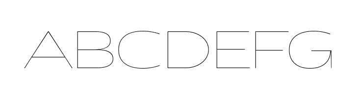 Asgard Trial Wide Thin  Free Fonts Download