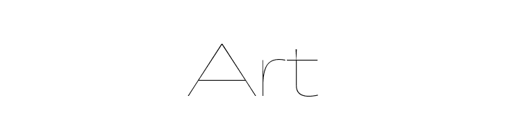 Asgard Trial Wide Thin  Free Fonts Download