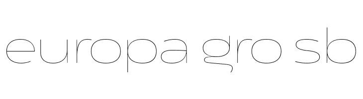 Asgard Trial Wide Thin  Free Fonts Download