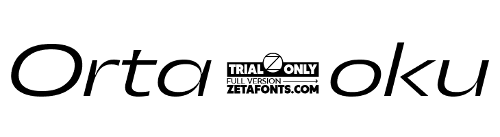 Asgard Trial Wide Light Italic  Free Fonts Download