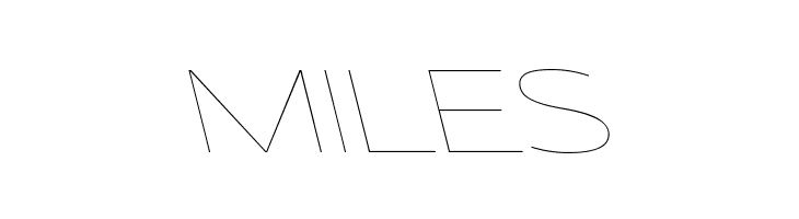 Asgard Trial Wide Thin Backslant  Free Fonts Download