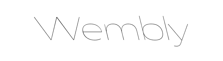 Asgard Trial Wide Thin Backslant  Free Fonts Download