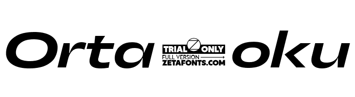 Asgard Trial Wide Medium Italic  Free Fonts Download
