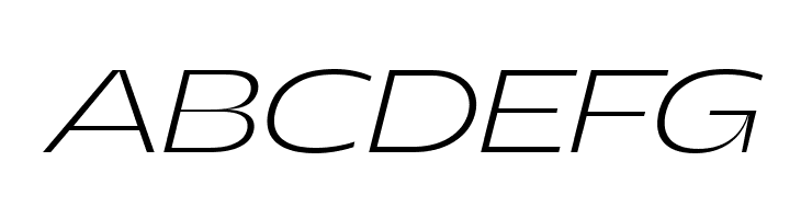 Asgard Trial Wide Xlight Italic  Free Fonts Download