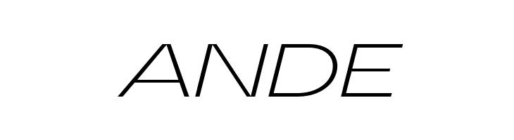 Asgard Trial Wide Xlight Italic  Free Fonts Download