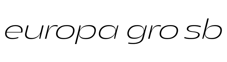 Asgard Trial Wide Xlight Italic  Free Fonts Download