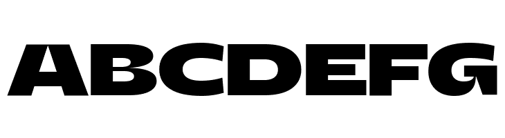 Asgard Trial Wide Xbold  Free Fonts Download