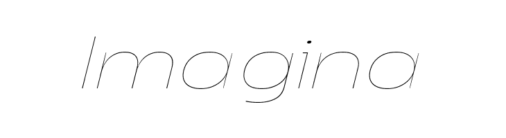 Asgard Trial Wide Thin Italic  Free Fonts Download