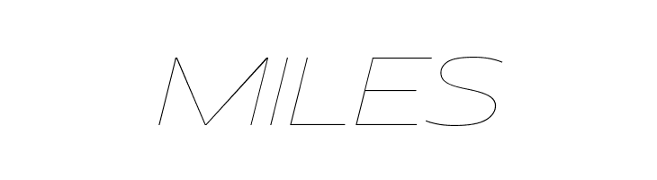 Asgard Trial Wide Thin Italic  Free Fonts Download