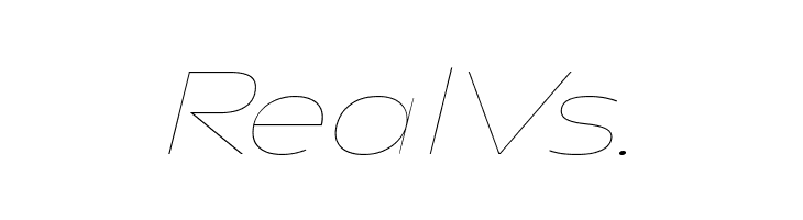 Asgard Trial Wide Thin Italic  Free Fonts Download