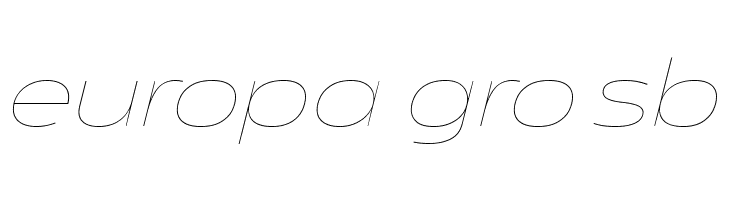 Asgard Trial Wide Thin Italic  Free Fonts Download