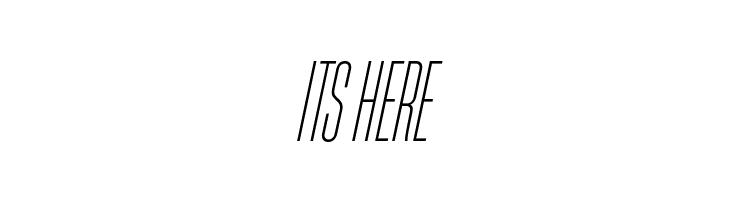 HeadingNow Trial 12 Light Italic  Free Fonts Download