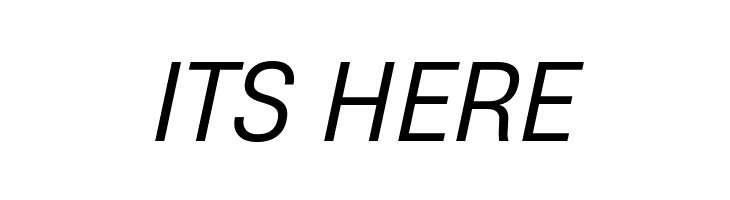 HeadingNow Trial 63 Book Italic  Free Fonts Download