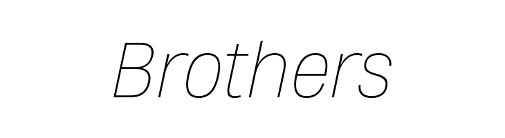 HeadingNow Trial 61 Thin Italic  Free Fonts Download