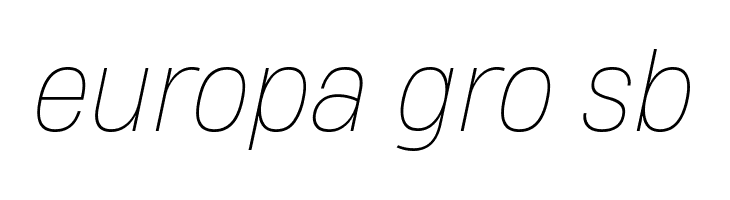 HeadingNow Trial 61 Thin Italic  Free Fonts Download