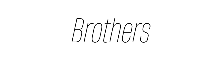 HeadingNow Trial 41 Thin Italic  Free Fonts Download