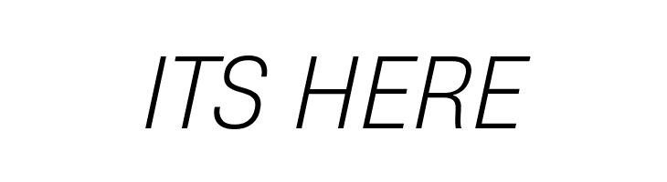 HeadingNow Trial 62 Light Italic  Free Fonts Download