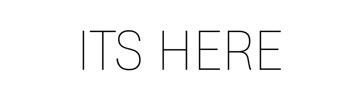 Heading Now Trial 61 Thin  Free Fonts Download