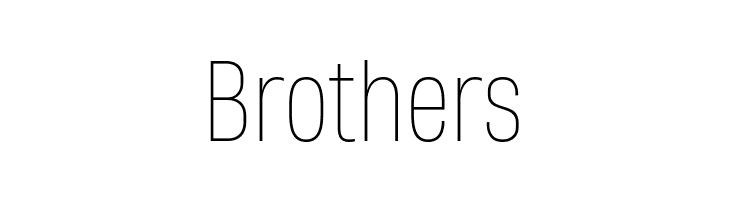 Heading Now Trial 51 Thin  Free Fonts Download