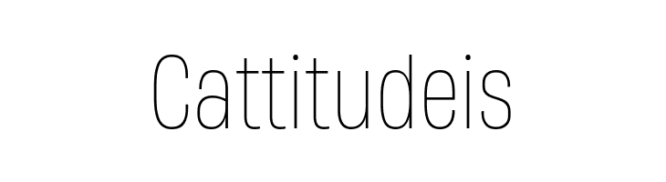 Heading Now Trial 51 Thin  Free Fonts Download