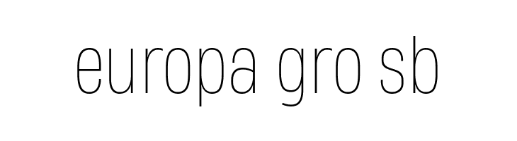 Heading Now Trial 51 Thin  Free Fonts Download