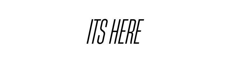 HeadingNow Trial 23 Book Italic  Free Fonts Download