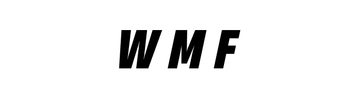 HeadingNow Trial 57 Extrabold Italic  Free Fonts Download