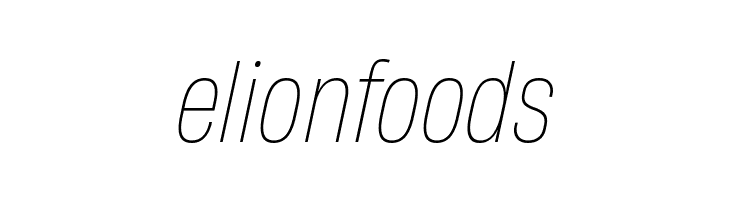 HeadingNow Trial 51 Thin Italic  Free Fonts Download