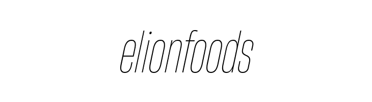 HeadingNow Trial 31 Thin Italic  Free Fonts Download