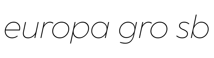 CocoSharp Trial ExtraLight Italic  Free Fonts Download