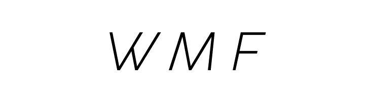 CocoSharp Trial Light Italic  Free Fonts Download