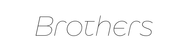 Eastman Alternate Trial Thin Italic  Free Fonts Download