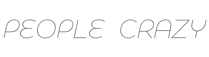 Eastman Alternate Trial Thin Italic  Free Fonts Download